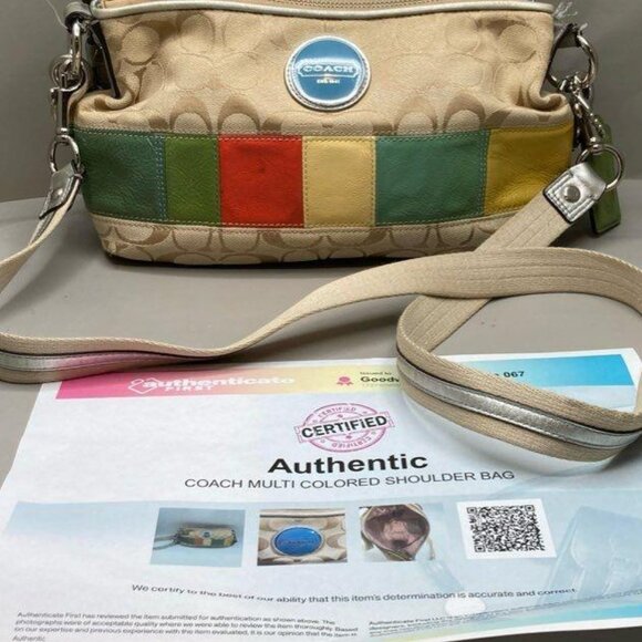 Coach w/COA Crossbody - Picture 2 of 13